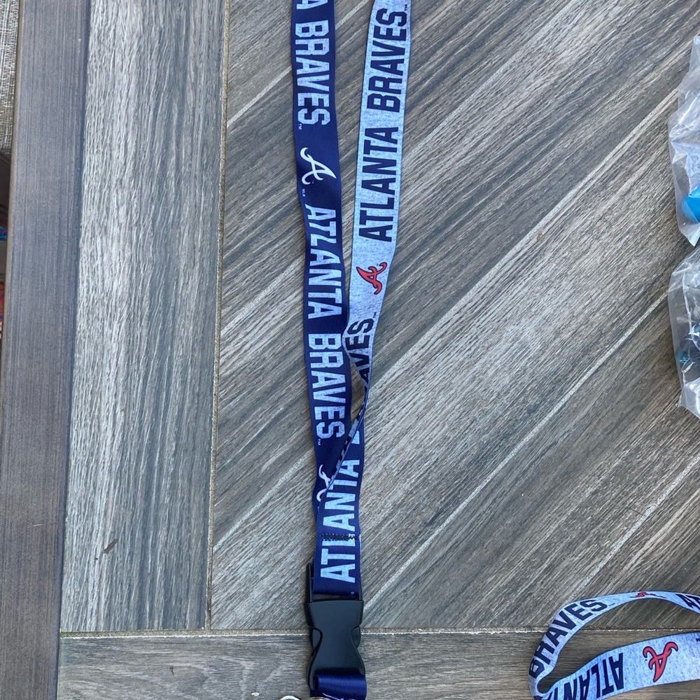 Atlanta Braves lanyard NWT
